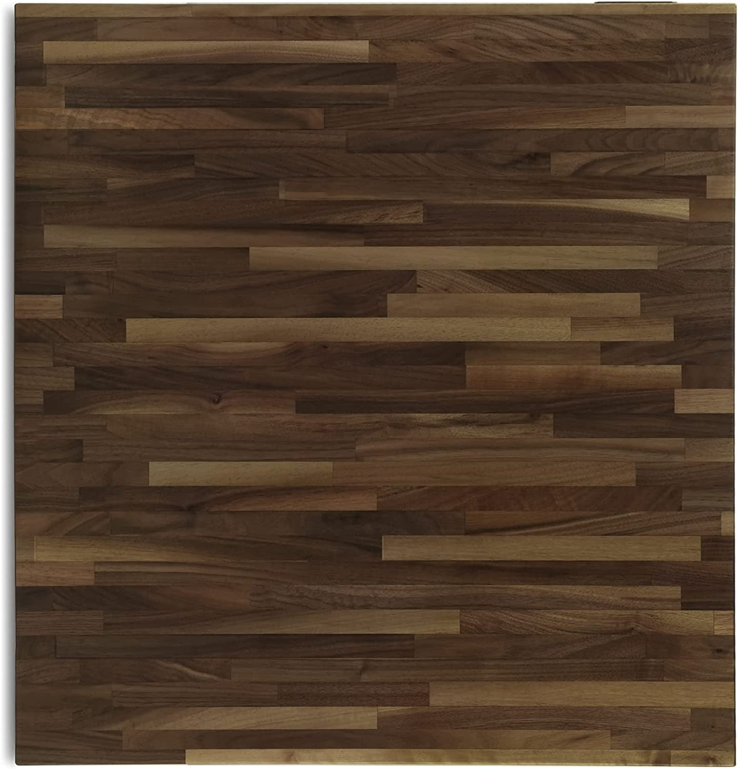 Walnut Solid Hardwood Butcher Block Countertop, 25" Width, 1.5" Thickness