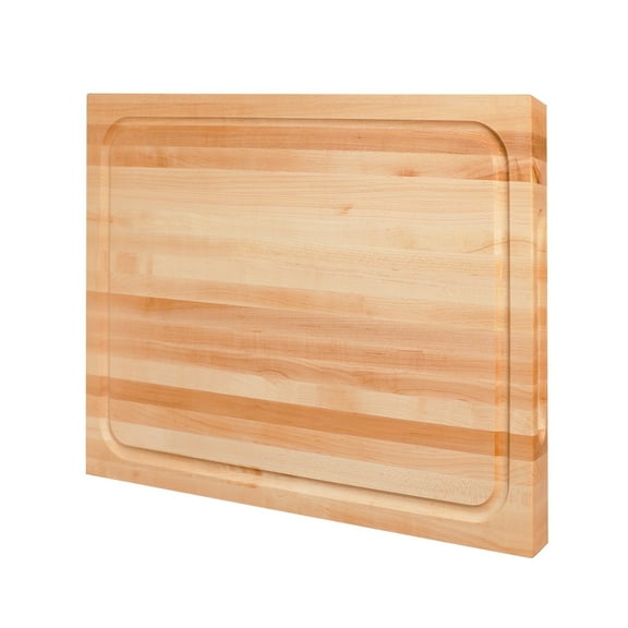 CONSDAN Hard Maple Cutting Baord for Kitchen, 16" x 12", USA Grown Hardwood, 1.5" Thick