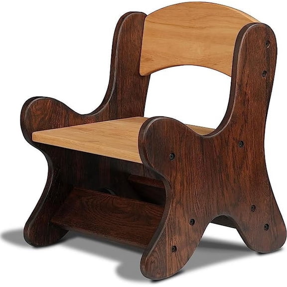 CONSDAN Kids Chair, USA Grown Hardwood Toddler Chairs, Mid-Century Modern Accent Kids Desk Chair, Armchair, Lounge Chairs for Living Room, Bedroom, Home Office