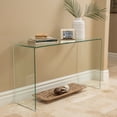 thumbnail image 1 of CONSOLE TABLE 12MM TEMPERED BENT GLASS, 1 of 6