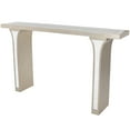 thumbnail image 1 of Butler Katya Silver Leaf Console Table, 1 of 9