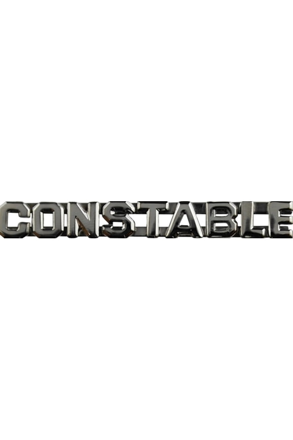 Hero’s Pride CONSTABLE Metal Insignia Pins – Nickel – 1/4" High – Pair