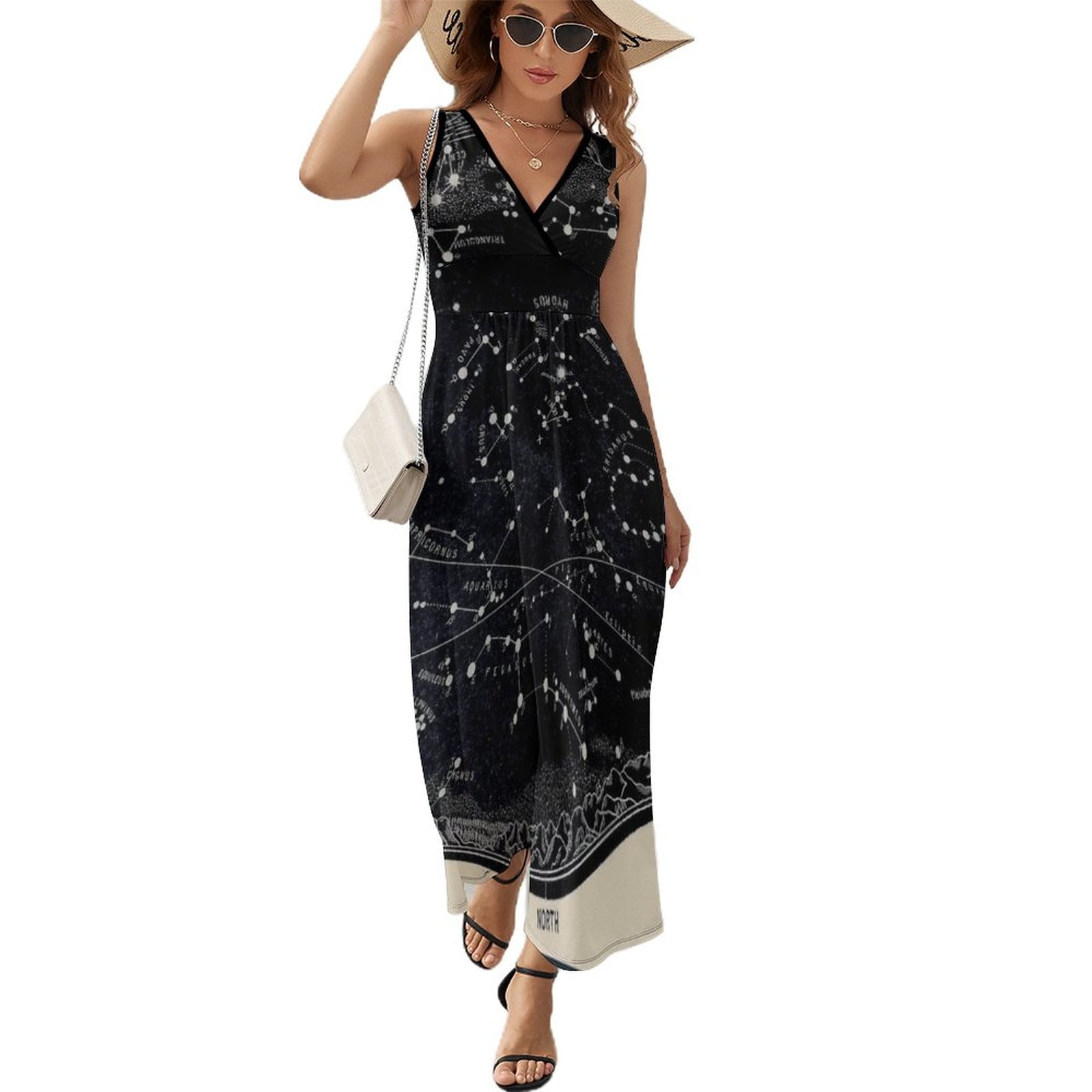 CONSTELLATION Vintage 1963 Star - CONSTELLATION Vintage 1963 Star Map Print Sleeveless Dress Women Party Dresses Dress Women 863e1d8d 1f64 44e6 A219 2e8670dfdf53.8617725576e8b7be35aab11106695e13 