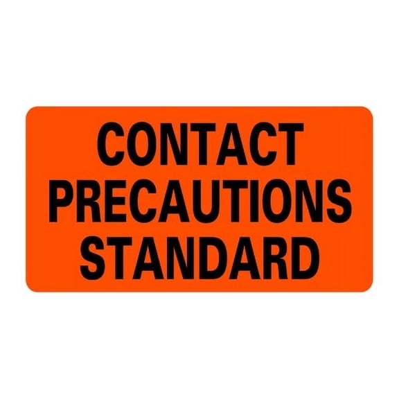 CONTACT PRECAUTIONS STANDARD Stickers
