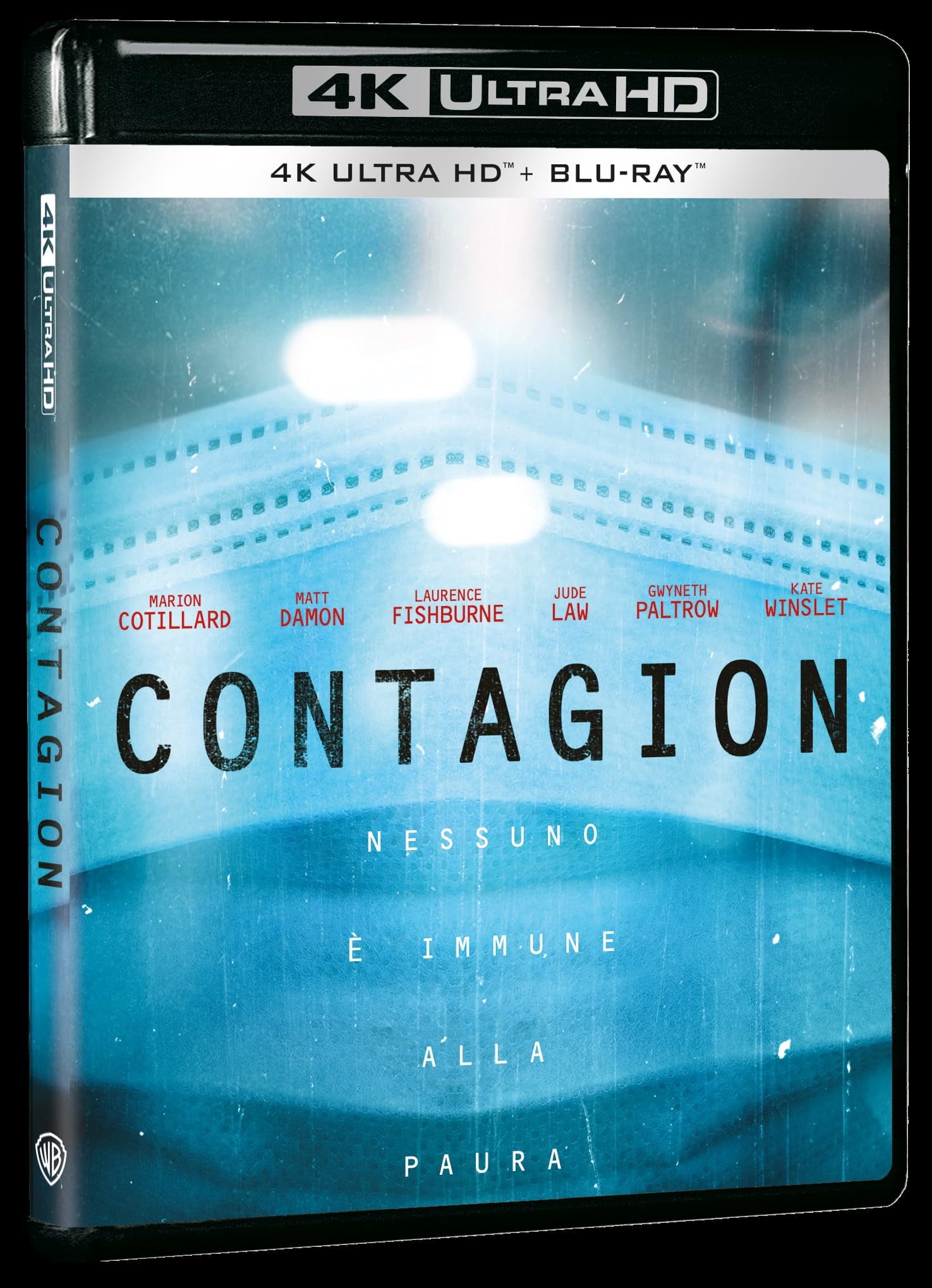 CONTAGION (4K Ultra HD + Blu-ray) (4K Ultra HD) MATT DAMON STEVEN SODERBERGH
