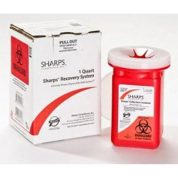 CONTAINER, SHARPS MAILBACK 1QT
