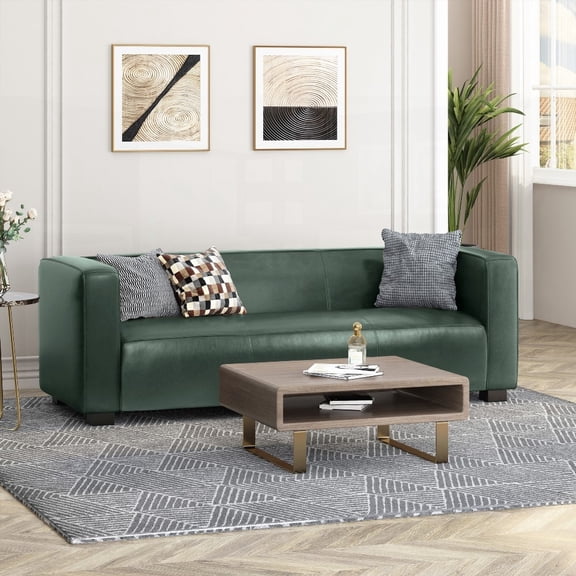 CONTEMPORARY 3 SEATER SOFA WITH TUXEDO DESIGN AND FUNCTIONAL UPHOLSTERY