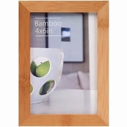 CONTEMPORARY Bamboo Natural-stain 4x6 frame by EcoCare - 4x6