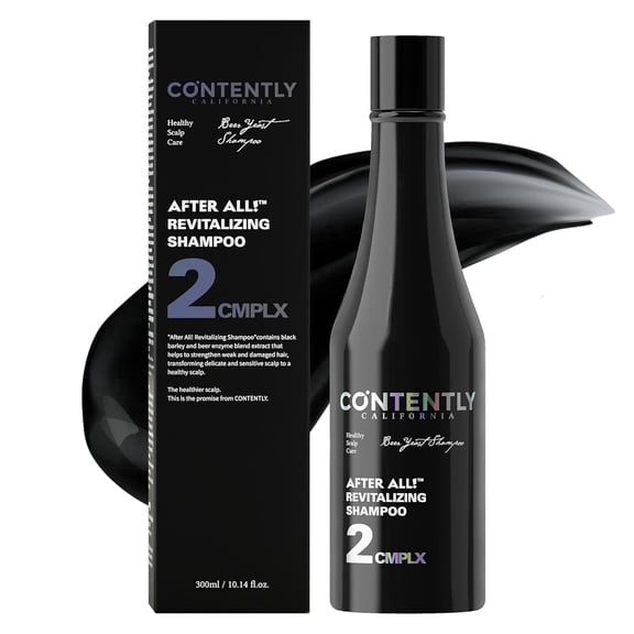 Contently Biotin Thickening ShampooFor Dry Scalp & Thinning HairPurifying Shampoo To Repair & Strengthen ScalpSulfate & Silicone Free 10.14 fl.oz