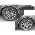 thumbnail image 1 of CONTINENTAL 2017 LINCOLN 4-door (6 piece Stainless Steel 0.875" Width With 3M adhesive installation and black rubber gasket edging. Wheel Well Accent Trim) WQ57680 QAA, 1 of 4