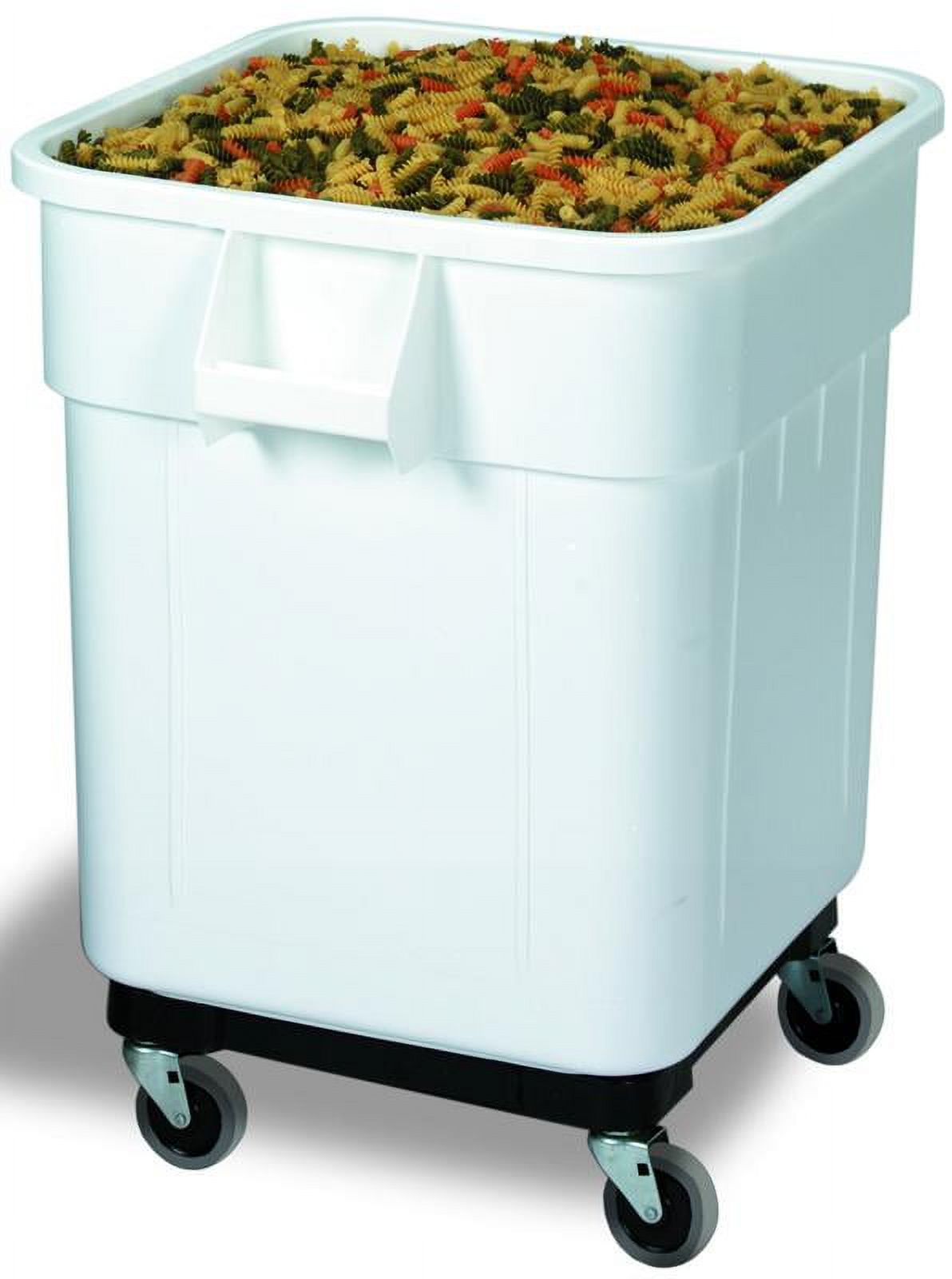 CONTINENTAL COMMERCIAL 9332 Ingredient Bin, 32 gal Capacity, Square, Plastic, White - image 1 of 1