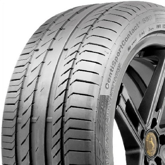 CONTINENTAL CONTISPORTCONTACT 5 P225/40R19 93Y BSW SUMMER TIRE Fits: 2015-23 Mercedes-Benz C300 4Matic, 2017-23 BMW 330i Base