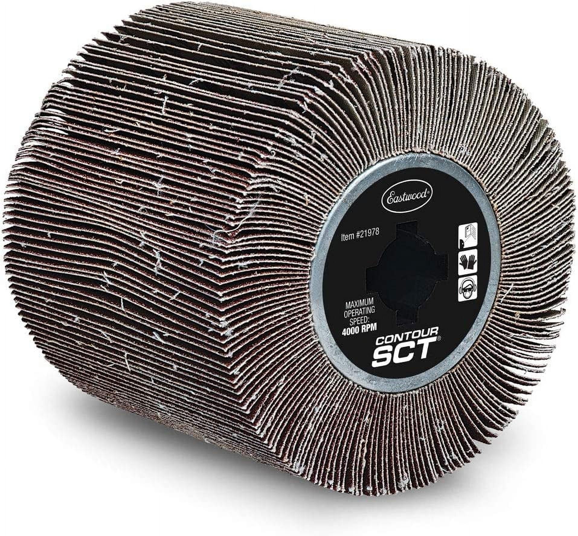 CONTOUR SCT Abrasive Flap Sanding Aluminum Oxide Drum 120 Grit with