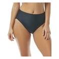 thumbnail image 1 of CONTOURS Women's Black Stretch Full Coverage High Waisted Swimsuit Bottom XL, 1 of 2