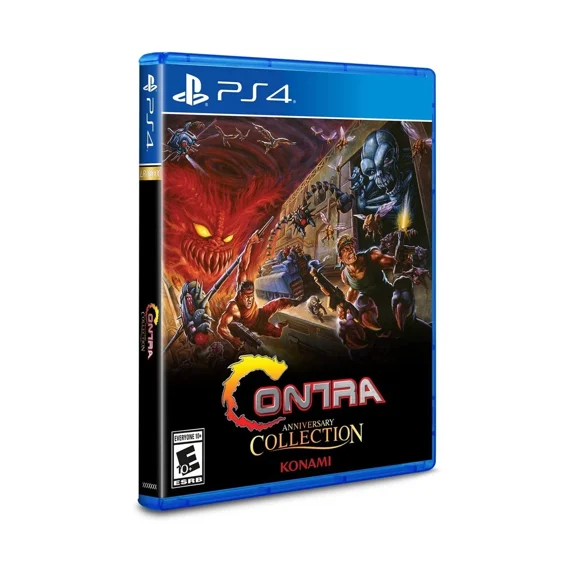 CONTRA ANNIVERSARY COLLECTION (LRG) - PlayStation 4, Brand New