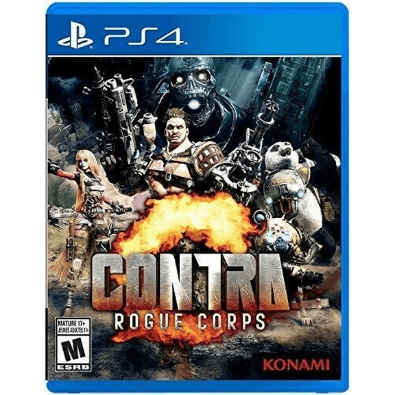 CONTRA Rogue Corps (PlayStation 4, 2019)