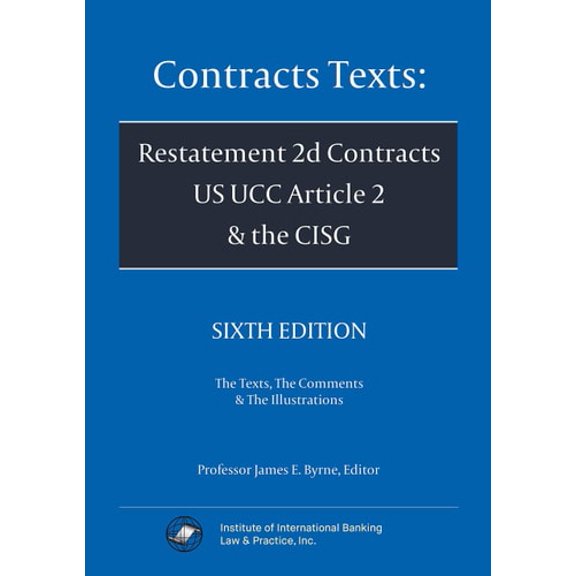 Pre-Owned Contracts Texts: Restatement 2d Contracts, UCC Article 2 and CISG Fifth Edition Paperback