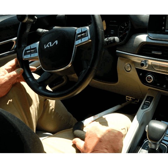 The CONTROLLER Driver Hand Braking - Orange - for Mobility Issues
