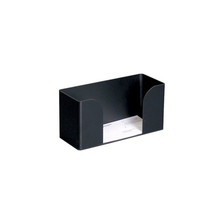 ABS Plastic Forms Holder For Deposit Slips Tickets Vouchers Checks - Black
