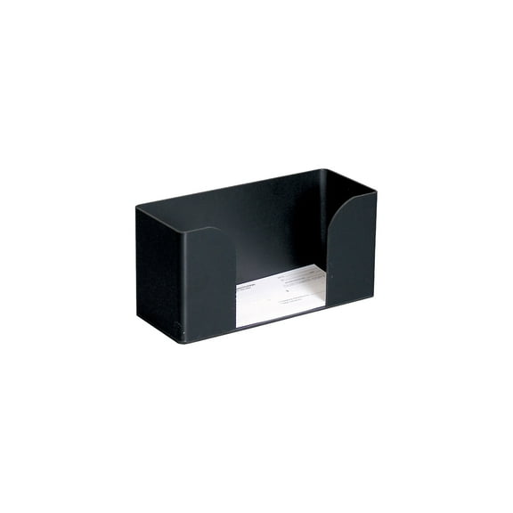 Forms Holder 1 Compartment 10" x 3.75" x 5" Black 500078