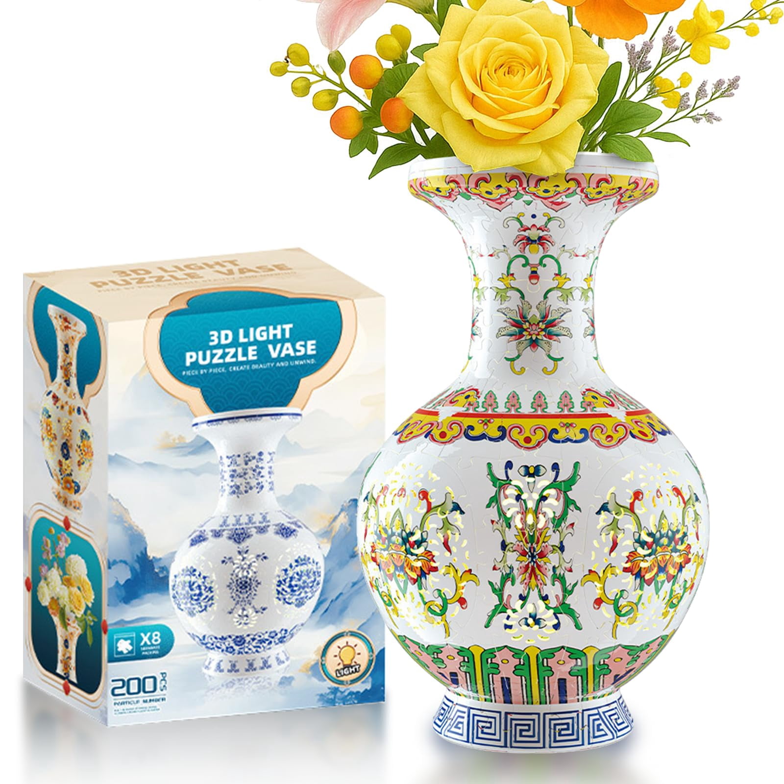 led-3d-vase-puzzle-200pieces-puzzles-for-adults-vase-puzzle-for-home