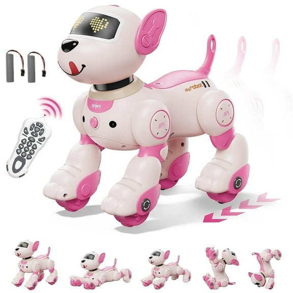CONUSEA Robot Dog Toys for Kids,Programmable RC Robot Dog with Voice and Touch Control,Toy Gift for Boys Girls