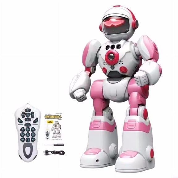 Remote Control Robot Singing Dancing Programmable with Infrared Gesture,Gifts for Kids Age Group 3 -8 Red