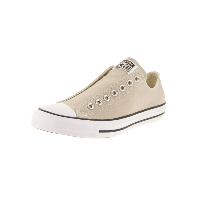 CONVERSE Chuck Taylor All Star Slip On Unisex Adult shoe size Men 9.5 Women 11.5 Casual 164302F Papyrus White
