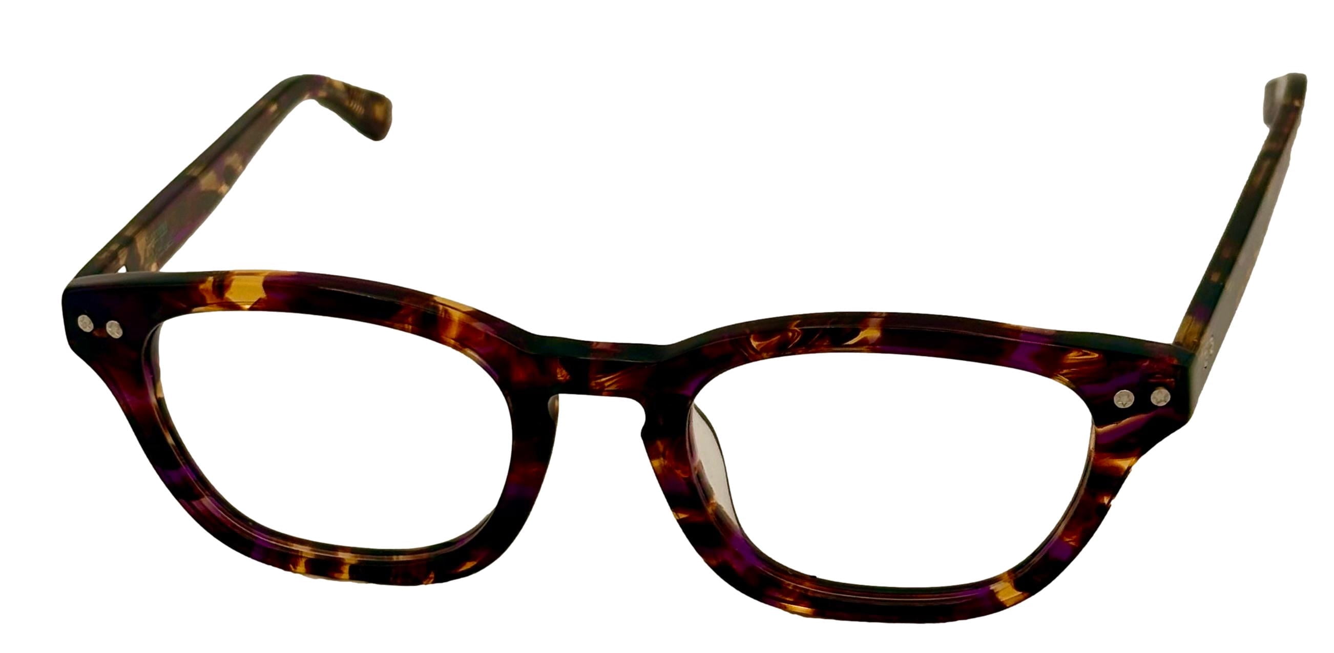 Converse P015 Uf Purple Tortoise Authentic Eyeglasses 48-20-140 NEW CONVERSE JACK PURCELL P015 UF PURPLE EYEGLASSES RX  main image 3