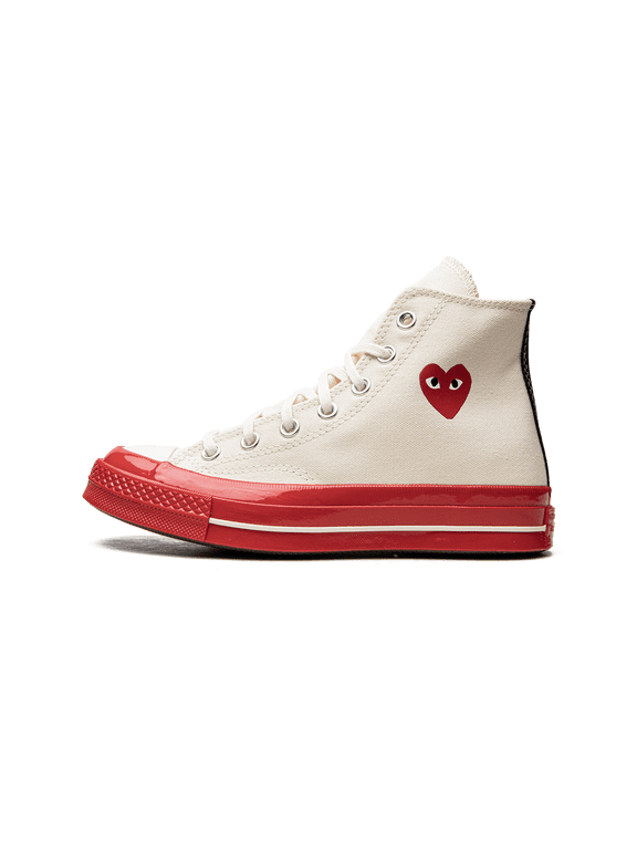 MENS Chuck 70 High "CDG Play - Pristine Red" A01794C A01794C from Stadium Goods