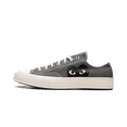 thumbnail image 1 of CONVERSE MENS Chuck Taylor All Star 70 Low "Comme des Garcons PLAY - Grey" A08797C A08797C from Stadium Goods, 1 of 8