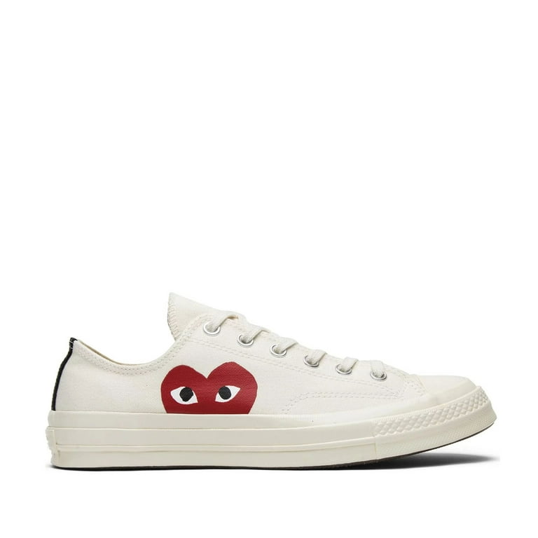 White converse mens 8.5 top