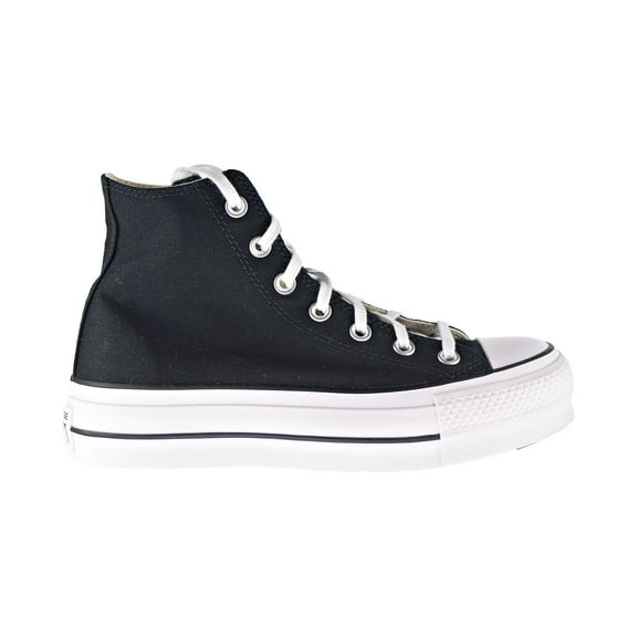 Converse Women's Chuck Taylor All Star Lift High Top Sneakers, Black/White/White, 8.5 Medium US