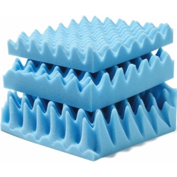 CONVOLUTED PAD 2" EASTERN KING LUMEX 76x78x2