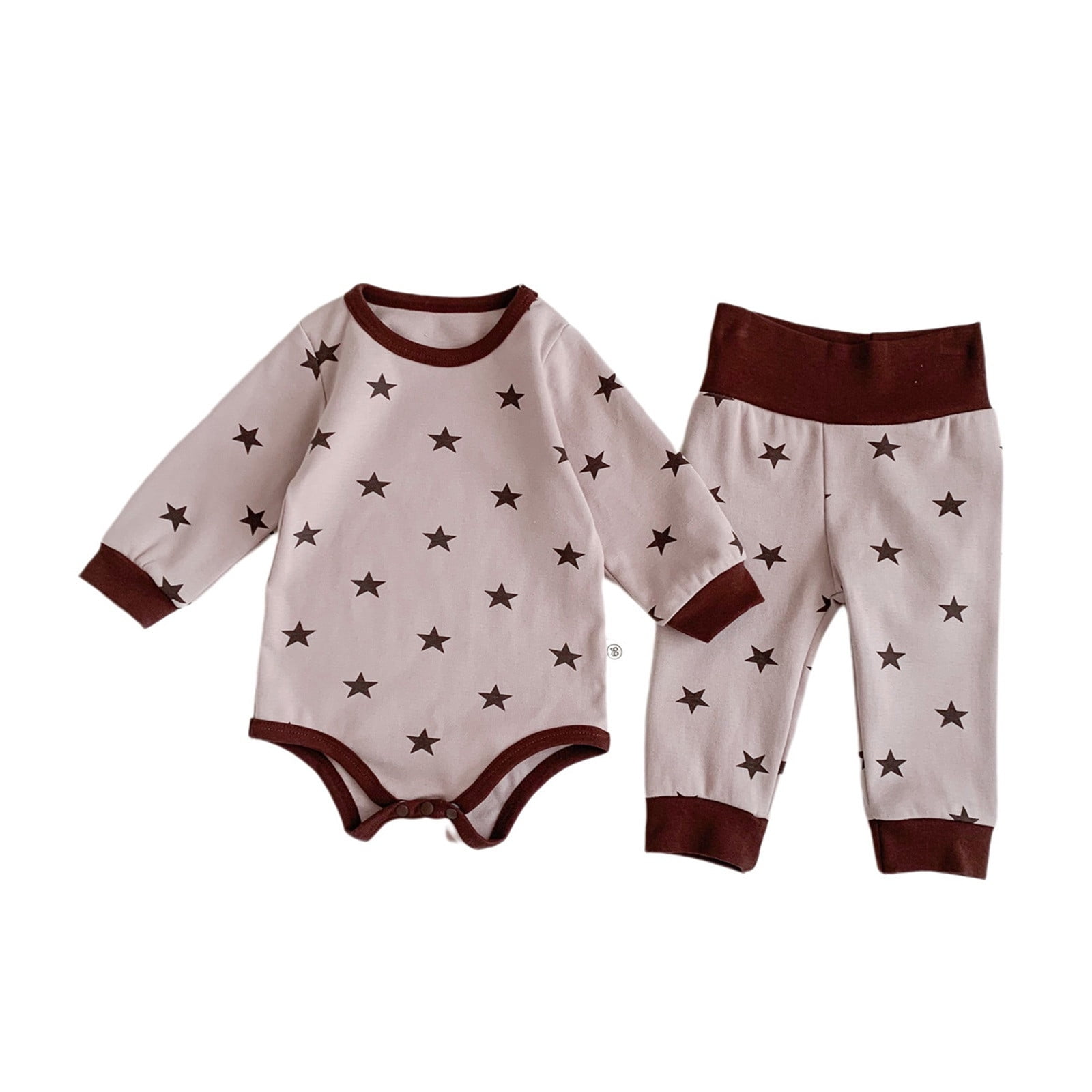 CONYUMN 6T Girls Clothes Newborn Infant Baby Girls Boys Print Autumn