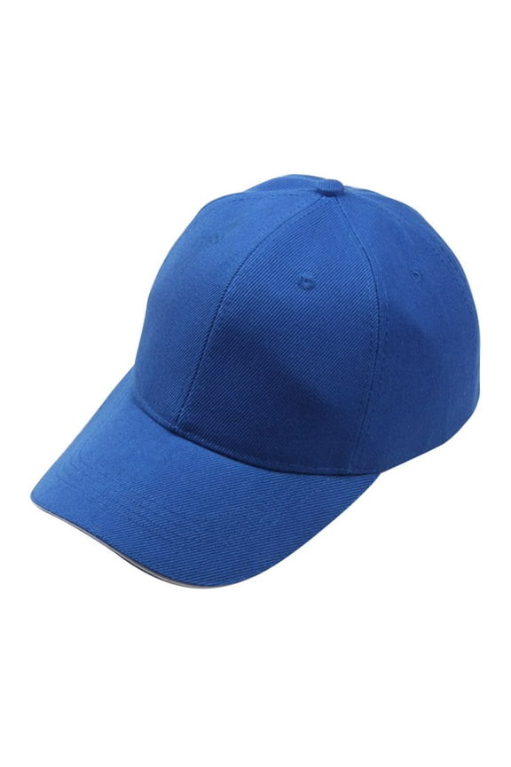 Baseball Cap Women Hats Women Baseball Cap Snapback Hat Hip-Hop Adjustable Bu Baseball Cap (Blue,One Size)