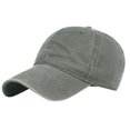 thumbnail image 1 of CONYUMN Baseball Hat Women 's Baseball Cap Cotton Outdoor Visor Solid Color Casual Cap Cap Baseball Hat (Gray,One Size), 1 of 3