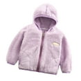CONYUMN Girls Size 6 Clothes 1 8 Year Old Children's Plush Coat Baby