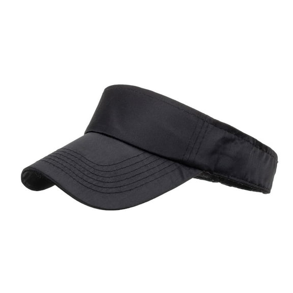 CONYUMN Visors for Women Fashion Women Men Breathable Beach Adjustable Baseball Cap Hip Hop Hat Sun Hat Womens Visor Sun Visor Hat (Black,One Size)