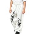 thumbnail image 1 of CONZONE Big Boys Baggy Sweatpants Y2K Graphic Joggers for Boys Drawstring Fall Winter Athletic Trousers with Pockets, 1 of 5