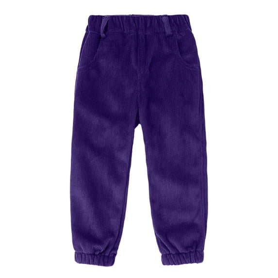 Girls Casual Fashion Curved Pants for Everyday Play and Daily Wear in Girls Pants Category, Yellow, 5-6 Years