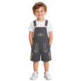 thumbnail image 1 of CONZONE Big Boys Overalls Adjustable Straps Graphic Jumpsuit for Kids Casual Romper for Boys, 1 of 4