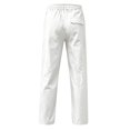 thumbnail image 1 of CONZONE Big Boys School Uniform Pants Straight Leg Flat Front Pants for Boys Drawstring Fall Trousers with Pockets, 1 of 7