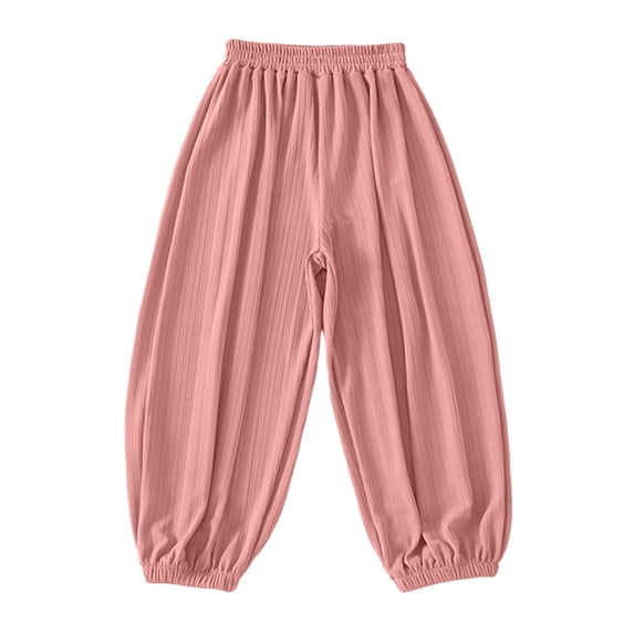 CONZONE Boys Baggy Pants Wide Leg Casual Pants for Child Elastic Waist Lightweight Fall Winter Athletic Jogger Pants with Pockets