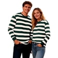 thumbnail image 1 of CONZONE Carnival Men's T-Shirts Short Sleeve T Shirts for Men Casual Crew Neck Striped Lightweight Tees Soft Cozy Athletic Tops, 1 of 5