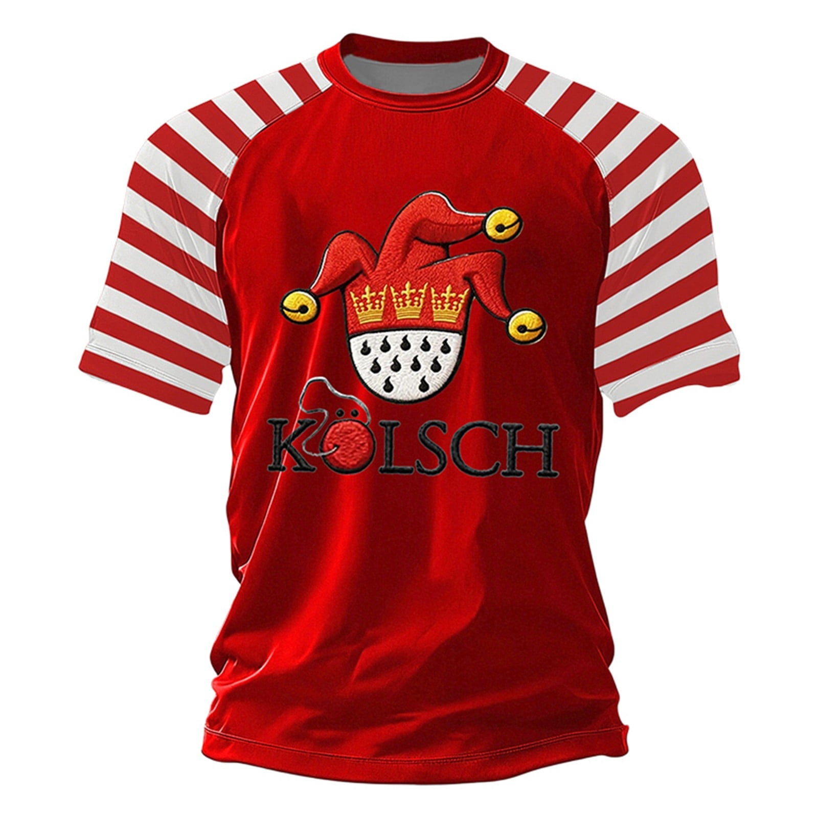 CONZONE Carnival Mens Tshirts Short Sleeve T Shirts for Men Casual Crew ...