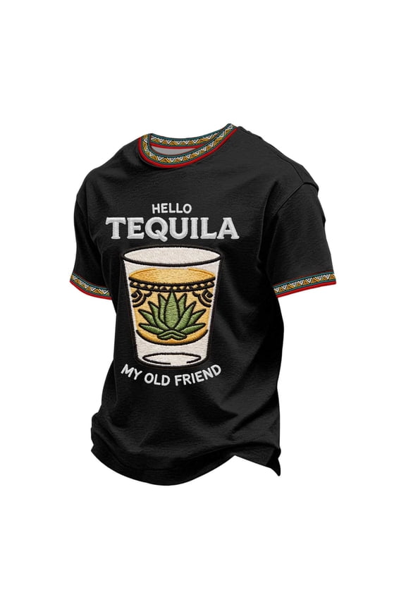 Cinco De Mayo Mens T-Shirts Short Sleeve T-Shirts for Men Crew Neck Graphic Mexican May 5Th Tee Tops