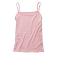 thumbnail image 1 of CONZONE Girls T Shirts Strappy Sleeveless Solid Color Tank Top For Girls Breathable Children Spring Summer Tops Size 2-3 Years Red, 1 of 5