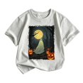 thumbnail image 1 of CONZONE Halloween Big Boys Tshirts Short Sleeve Graphic Tees for Boys Crew Neck Spooky Season Casual Tops, 1 of 3