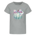 thumbnail image 1 of CONZONE Halloween Big Boys Tshirts Short Sleeve Pumpkin Graphic Tees for Boys Crew Neck Spooky Season Casual Tops, 1 of 4